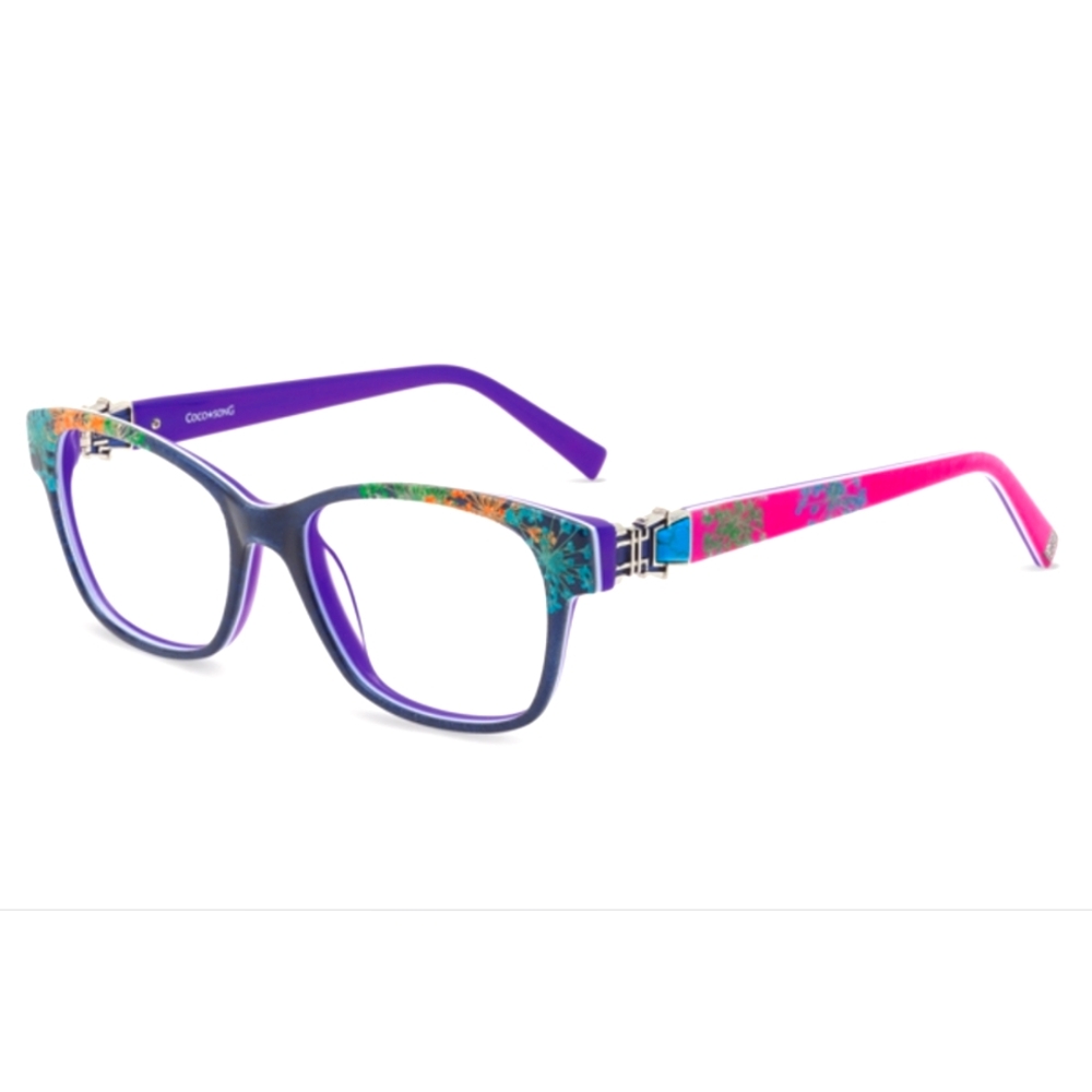 Coco Song Women's Eyeglasses CV159 Stone Pavilion Col 3 51/17/140 NEW With Case